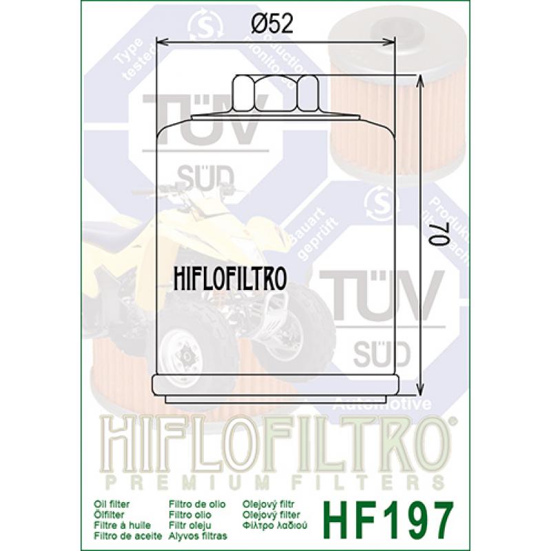 Фильтр масляный HF197